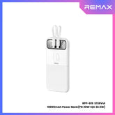 REMAX RPP-619 Stervui Series 10000mAh PD+QC Fast Charging Power Bank(PD 20W+QC 22.5W) - White